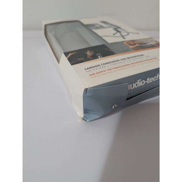 Audio-Technica ATR2500-USB Cardioid Condenser USB Microphone NEW UNOPENED - Picture 3 of 4
